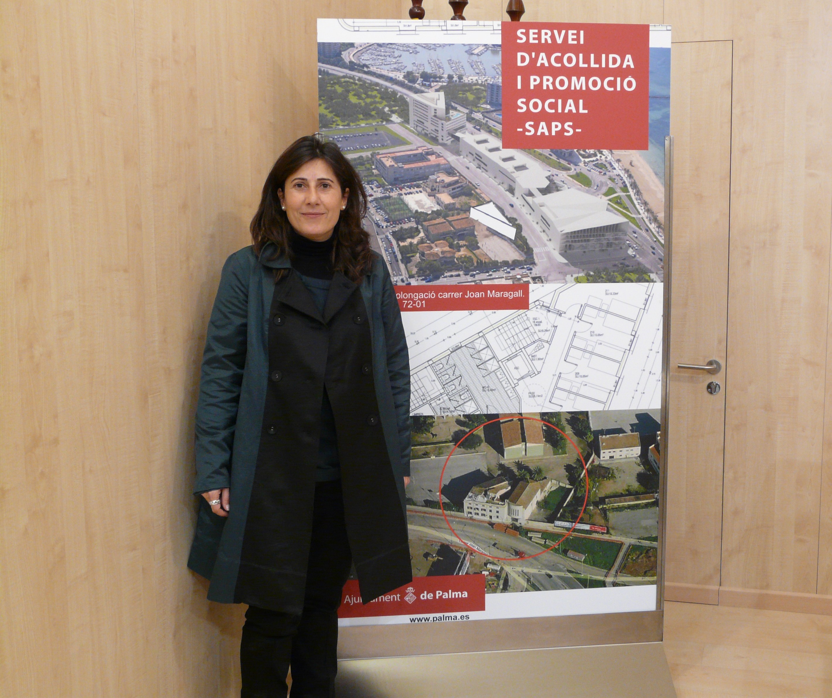 Das Rathaus von Palma verabschiedet das Basisprojekt des SAPS an seinem endgültigen Standort 