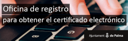 Oficina de registre per a obtenir el certificat digital
